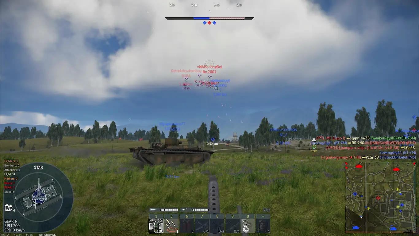 Screenshot 13 do cheat War Thunder Authority para War Thunder